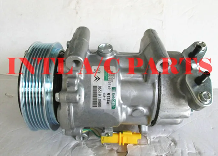 Sanden 6V12 SD6V12 Auto AC Compressor for Citroen Fiat Peugeot 206 9671456680 9655191580 9684480480 6453QH 9800822280 5215310145
Sanden 6V12 SD6V12 Auto AC Compressor for Citroen Fiat Peugeot 206 9671456680 9655191580 9684480480 6453QH 9800822280 5215310145