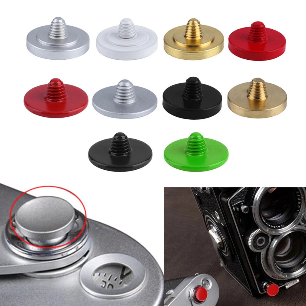 New Arrival 1Pcs Camera Metal Soft Shutter Release Button for Fujifilm X100 Leica M4 M6
New Arrival 1Pcs Camera Metal Soft Shutter Release Button for Fujifilm X100 Leica M4 M6