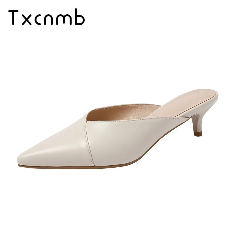 TXCNMB 2019 Summer New Fashion Genuine Leather Women Sandals Comfortable Breathable High Heels wedding Shoes Woman Slippers
TXCNMB 2019 Summer New Fashion Genuine Leather Women Sandals Comfortable Breathable High Heels wedding Shoes Woman Slippers