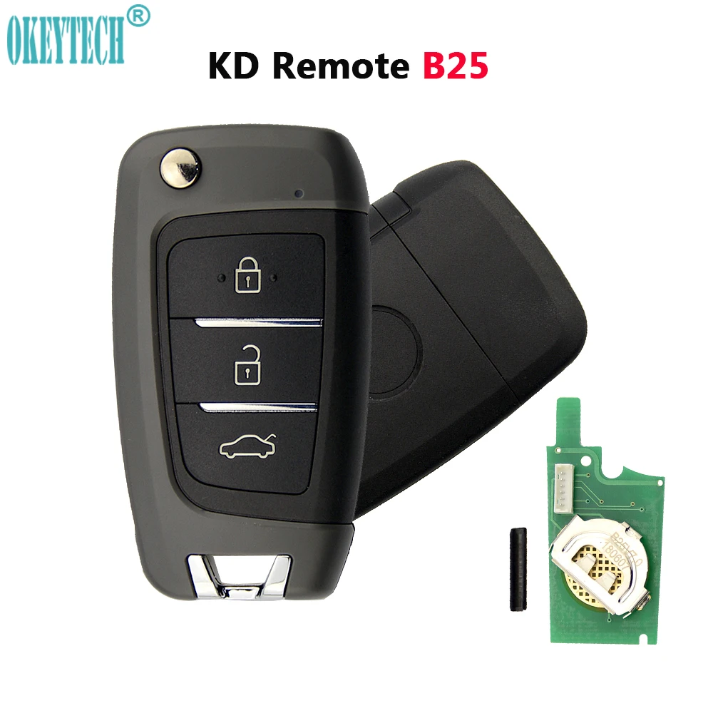 OkeyTech B25 B Series 3 Buttons KD Remote Control Car Key for Hyundai Mini Kd KD900 KD900+ URG200 KD-X2 Generator | Автомобили и