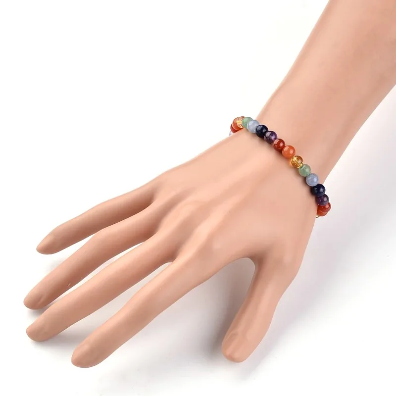 10 pcs Chakra Natural stone Beaded Bracelets Jewelry for women,with Tiger Tail Wire and Brass Magnetic Clasps about 18cm longF80
10 pcs Chakra Natural stone Beaded Bracelets Jewelry for women,with Tiger Tail Wire and Brass Magnetic Clasps about 18cm longF80