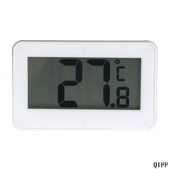 Fridge Refrigerator Thermometer Waterproof with Hanging Hook Stand LCD Display Screen Mar28
Fridge Refrigerator Thermometer Waterproof with Hanging Hook Stand LCD Display Screen Mar28