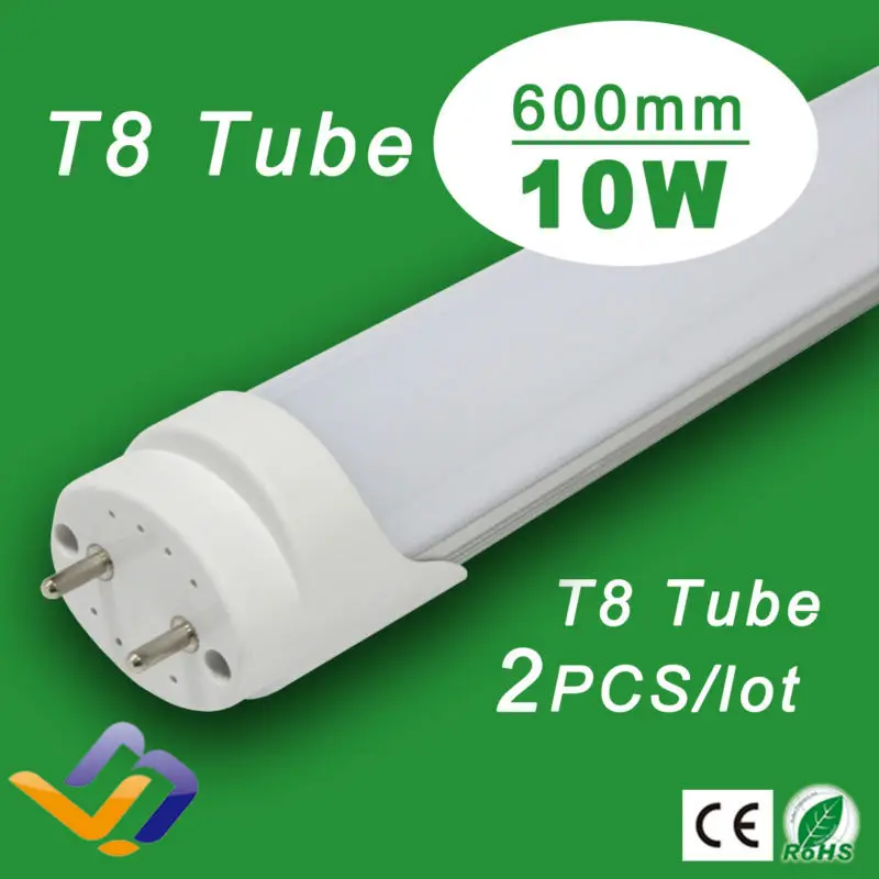 2pcs/lot LED tube T8 lamp 10W 600mm Replace the 20w fluorescent lamp tube compatible with inductive ballast remove starter
2pcs/lot LED tube T8 lamp 10W 600mm Replace the 20w fluorescent lamp tube compatible with inductive ballast remove starter