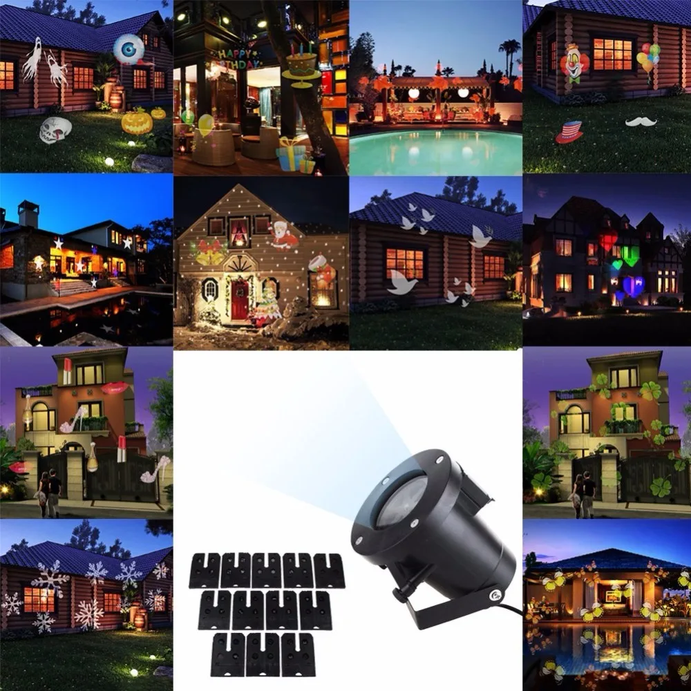 Aimbinet 12 Patterns Laser Snowflake Projector Outdoor LED Lights Home Garden Star Light Indoor Decoration Christmas Hallowe
Aimbinet 12 Patterns Laser Snowflake Projector Outdoor LED Lights Home Garden Star Light Indoor Decoration Christmas Hallowe