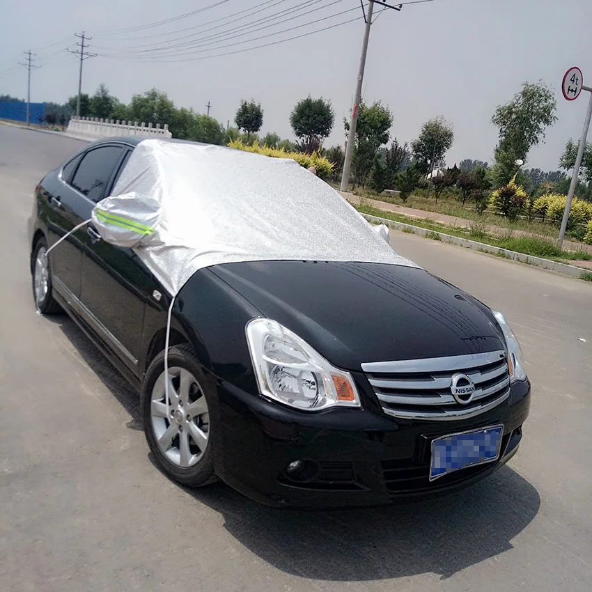 Universal Aluminum Film Car Windscreen Cover Heat Sun Shade Anti Snow Frost Ice Shield Auto Front For SUV Sedan Ordinary
Universal Aluminum Film Car Windscreen Cover Heat Sun Shade Anti Snow Frost Ice Shield Auto Front For SUV Sedan Ordinary