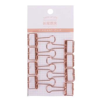1 Set Cute Metal Hollowed Out Design Binder Clip For Office School Paper Organization 8Pcs
1 Set Cute Metal Hollowed Out Design Binder Clip For Office School Paper Organization 8Pcs