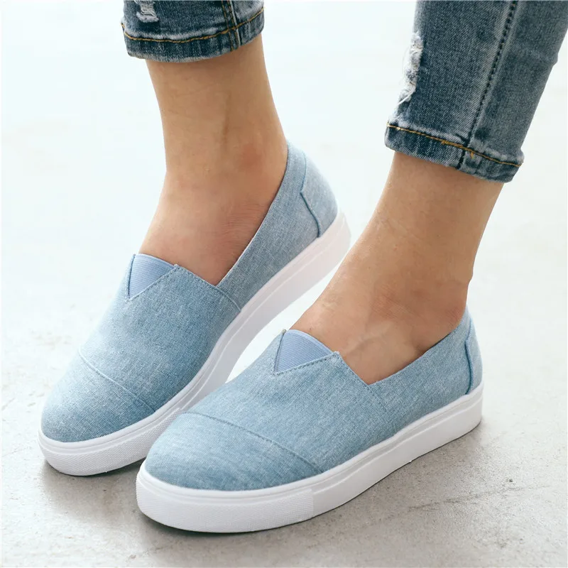 Women's Sneakers Flat Canvas Spring Women Shoes 2019 New Plus Size Woman Shoes Vulcanized Ladies Casual Shoe Zapatillas Mujer
Women's Sneakers Flat Canvas Spring Women Shoes 2019 New Plus Size Woman Shoes Vulcanized Ladies Casual Shoe Zapatillas Mujer