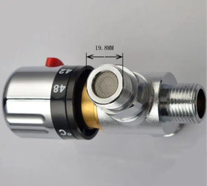DN15 1/2" Automatic thermostatic valve Thermostatic mixing valve Shower water valve for Electric water heater
DN15 1/2" Automatic thermostatic valve Thermostatic mixing valve Shower water valve for Electric water heater