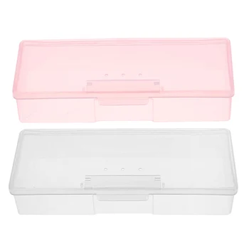1PC Plastic Nail Tools Storage Box Nail Rhinestone Studs Decorations Brushes Buffer Files Grinding Container Holder Caseportable
1PC Plastic Nail Tools Storage Box Nail Rhinestone Studs Decorations Brushes Buffer Files Grinding Container Holder Caseportable