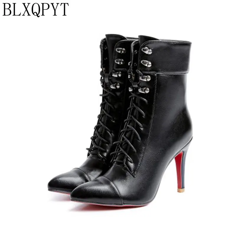 Plus Big size 34-43 Women Short Ankle boots Sexy high heels pointed toes Autumn Winter High-quality wedding shoes woman 6-23
Plus Big size 34-43 Women Short Ankle boots Sexy high heels pointed toes Autumn Winter High-quality wedding shoes woman 6-23