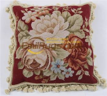 Wool Needlepoint Floral Pillow / Cushion Cover New Zealand Cushion Covers Cushion Seat Car Wool Square Cushion
Wool Needlepoint Floral Pillow / Cushion Cover New Zealand Cushion Covers Cushion Seat Car Wool Square Cushion