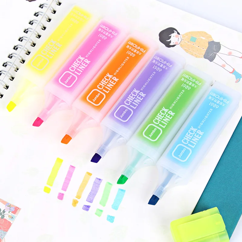 Candy Color Highlighters Kawai High Capacity Marker Pens For Graffiti Painting Photo Album Scrapbooking Diary School Supplies
Candy Color Highlighters Kawai High Capacity Marker Pens For Graffiti Painting Photo Album Scrapbooking Diary School Supplies