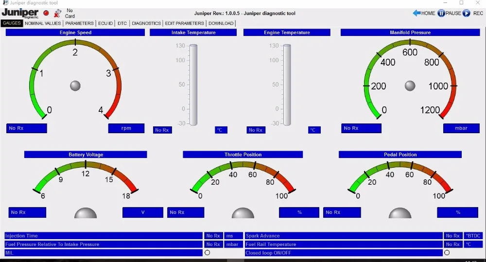 Clark Juniper diagnostic software