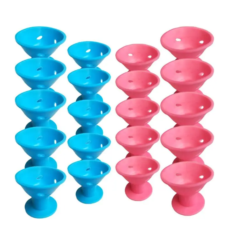 20/10/1/2/3 PCS/SET Soft Rubber Magic Hair Care Rollers Hair Curler No Heat Hair Styling Tool blue Silicone Mushroom Bell
20/10/1/2/3 PCS/SET Soft Rubber Magic Hair Care Rollers Hair Curler No Heat Hair Styling Tool blue Silicone Mushroom Bell