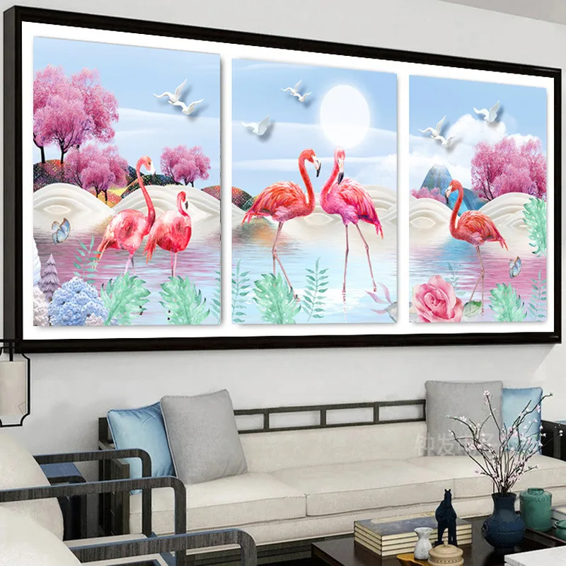 DIY 100% precision printing Small fresh flamingo full embroidery cross stitch,Wall Home Decro,Needlework
DIY 100% precision printing Small fresh flamingo full embroidery cross stitch,Wall Home Decro,Needlework