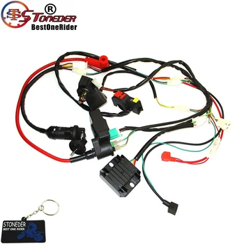 STONEDER Wiring Loom Harness Key Switch Ignition CDI Kit For Zongshen 190cc 2 Valve Oil Cooled Electric Start Engine Dirt Bike
STONEDER Wiring Loom Harness Key Switch Ignition CDI Kit For Zongshen 190cc 2 Valve Oil Cooled Electric Start Engine Dirt Bike
