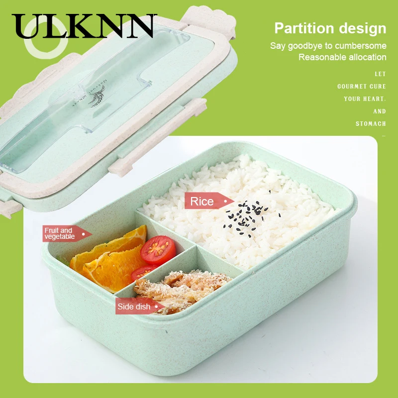 ULKNN Wheat Lunch Box Kitchen Receptacles Heat Resisting Frost Resistance Microwave Oven Heating Bring Tableware Wheat Lunch Box
ULKNN Wheat Lunch Box Kitchen Receptacles Heat Resisting Frost Resistance Microwave Oven Heating Bring Tableware Wheat Lunch Box