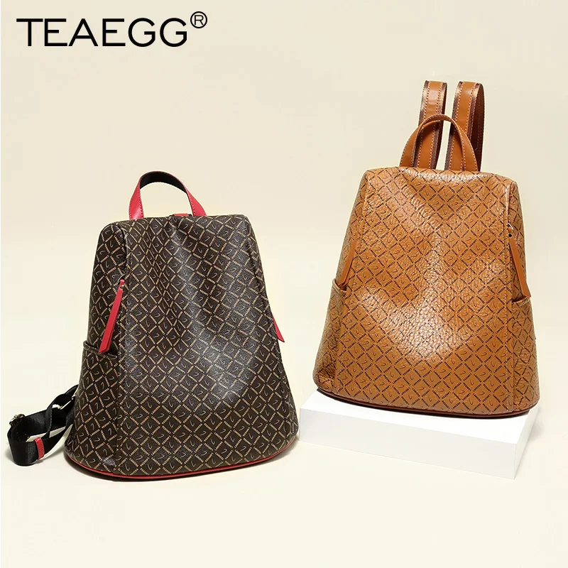 TEAEGG Women High Capacity Backpack Female Street Trend Personality Multifunctional Dual-Use Backpack
TEAEGG Women High Capacity Backpack Female Street Trend Personality Multifunctional Dual-Use Backpack