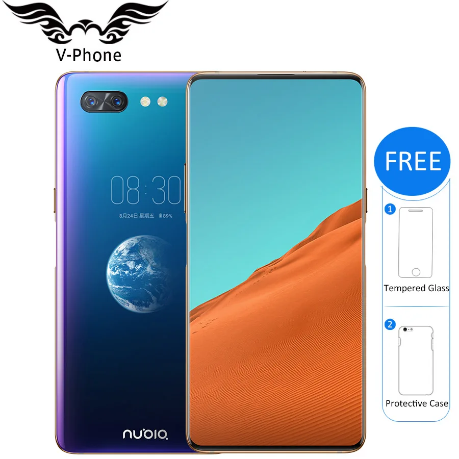 Brand NEW ZTE Nubia X 8GB 128GB Dual Screen Mobile Phone 4G LTE 6.26 inch 5.1" Snapdragon 845 24MP 16MP Dual Display Smartphone
Brand NEW ZTE Nubia X 8GB 128GB Dual Screen Mobile Phone 4G LTE 6.26 inch 5.1" Snapdragon 845 24MP 16MP Dual Display Smartphone
