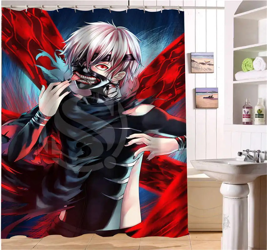 WJY504K2 Custom Kirishima Touka Tokyo Ghoul Anime cartoon Art Fabric Modern Shower Curtain bathroom Waterproof FY2
WJY504K2 Custom Kirishima Touka Tokyo Ghoul Anime cartoon Art Fabric Modern Shower Curtain bathroom Waterproof FY2