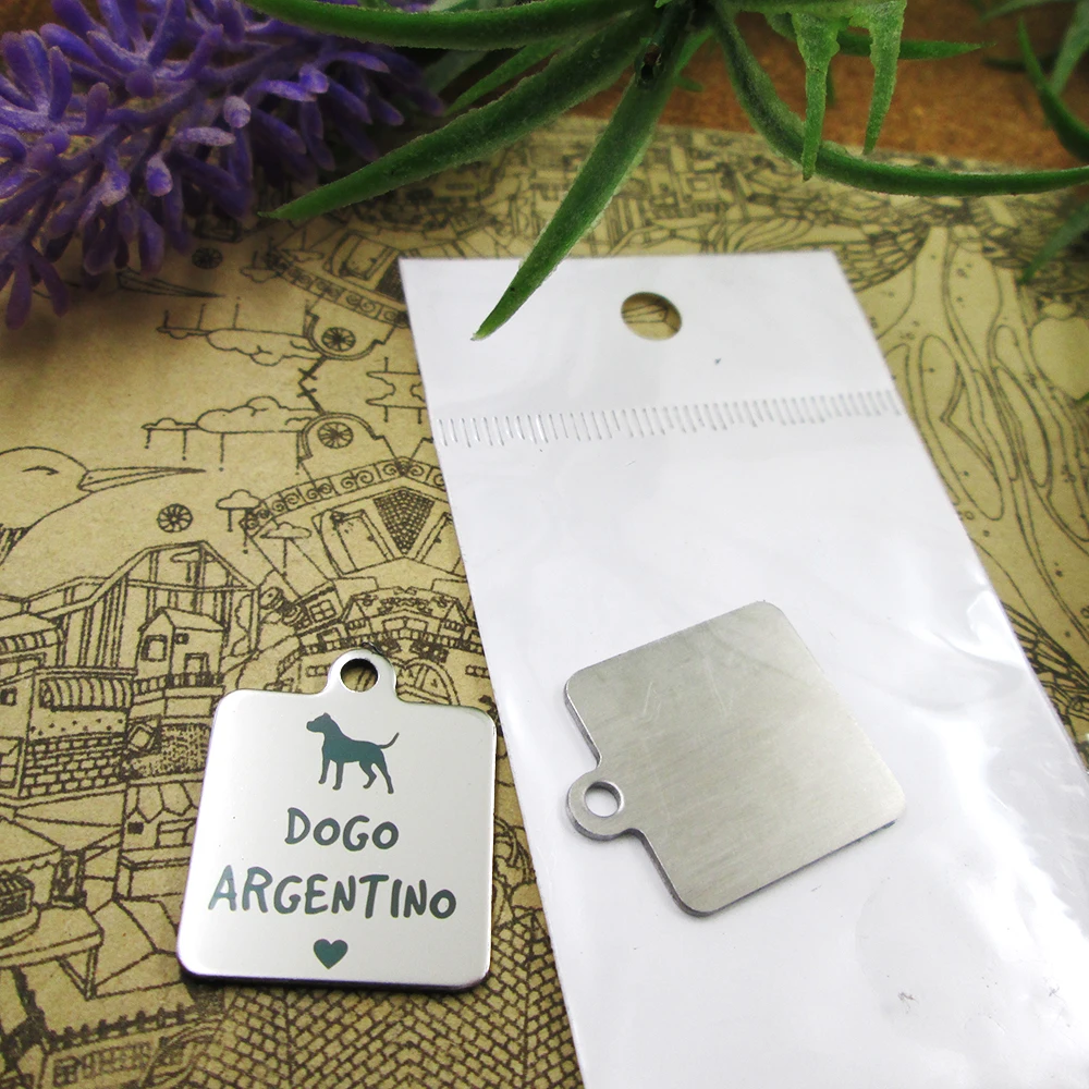 20pcs--"Dogo Argentino"dog lover stainless steel charms more style for choosing DIY Charms pendants for necklace
20pcs--"Dogo Argentino"dog lover stainless steel charms more style for choosing DIY Charms pendants for necklace