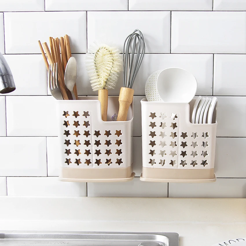 Home Chopsticks Cage Suction Cup Drain Rack Wall-mounted Kitchen Utensils Storage Organizer Fork Knife Spoon Holder Tableware
Home Chopsticks Cage Suction Cup Drain Rack Wall-mounted Kitchen Utensils Storage Organizer Fork Knife Spoon Holder Tableware