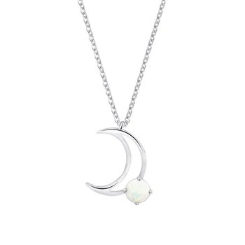 10PCS Retro White Opal Stone Curved Cresent Moon Necklace Women Clavicle Chain Ethnic Choker Vintage Craving Collier Femme
10PCS Retro White Opal Stone Curved Cresent Moon Necklace Women Clavicle Chain Ethnic Choker Vintage Craving Collier Femme