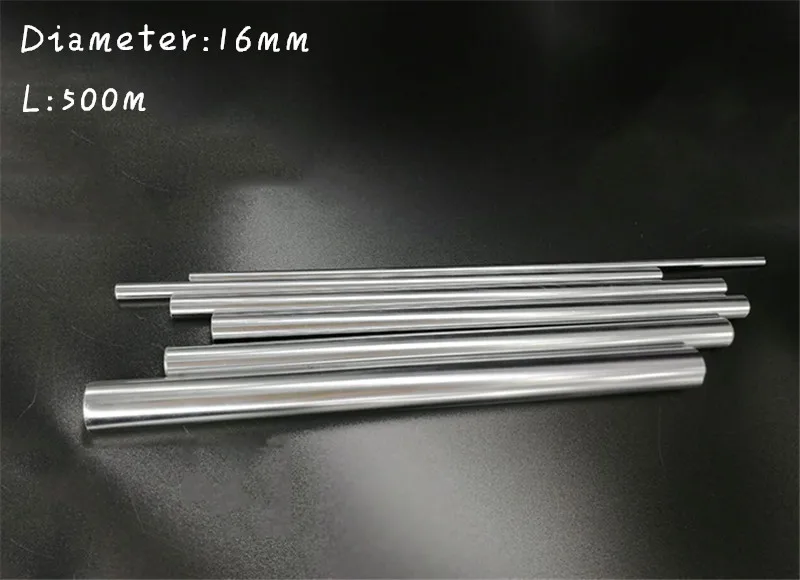 Free shipping 2pcs dia 16mm - 500mm chrome plated Cylinder Linear Rail Round Rod Shaft Linear Motion Shaft for CNC XYZ
Free shipping 2pcs dia 16mm - 500mm chrome plated Cylinder Linear Rail Round Rod Shaft Linear Motion Shaft for CNC XYZ