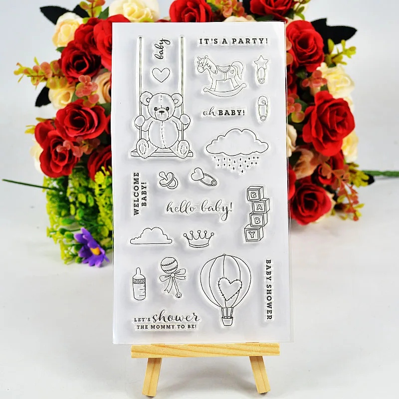 Party Transparent clear stamp for DIY Scrapbooking Card hand making/photo Album decoration
Party Transparent clear stamp for DIY Scrapbooking Card hand making/photo Album decoration