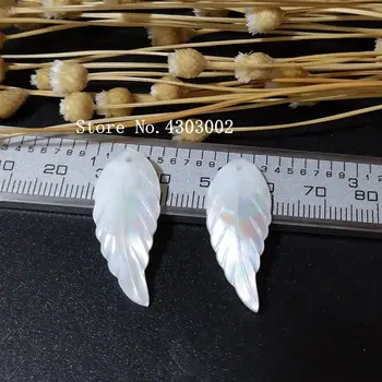 50pcs/lot 12x29mm High quality Real Natural Leaf Mother Of Pearl Shell Leaf for DIY Jewerly White Leaf MOP for Earrings
50pcs/lot 12x29mm High quality Real Natural Leaf Mother Of Pearl Shell Leaf for DIY Jewerly White Leaf MOP for Earrings