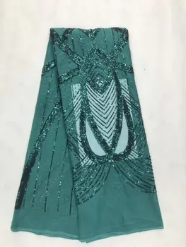 High quality African sequins lace fabric tassels embroidered French net mesh lace fabric with sequins for party dress
High quality African sequins lace fabric tassels embroidered French net mesh lace fabric with sequins for party dress