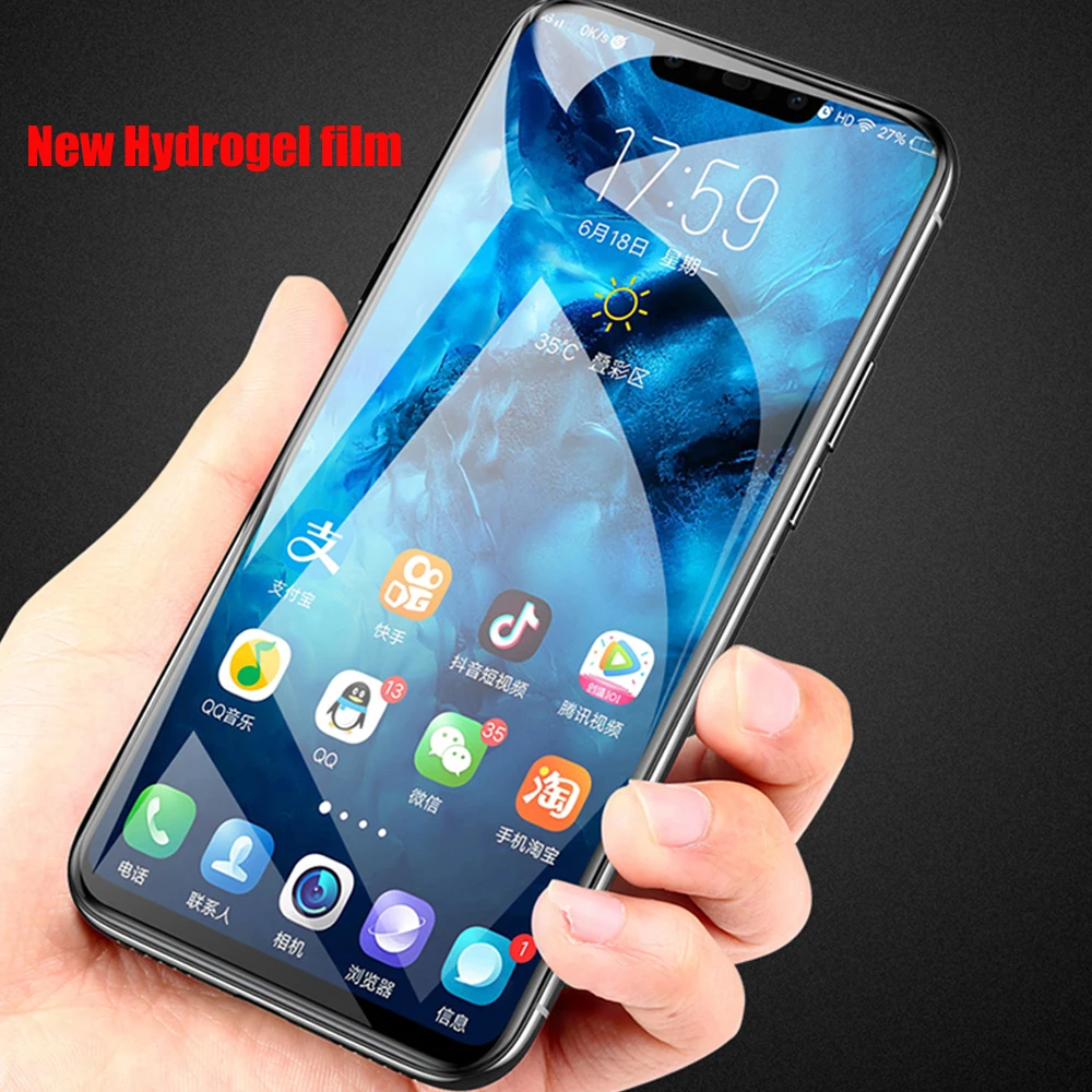 

9D Full Cover Soft Hydrogel Film for OPPO A9 reno A7n A7 A5S R15X F11 Pro K1 RX17 Neo screen protector protective film not glass