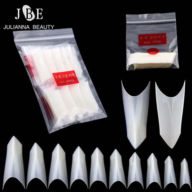 500 Pcs 3D Design Sharp Professional Nail Tips Clear/Nature Triangle French Fake Nail Tips Manicure Arcylic Nail Art Designs
500 Pcs 3D Design Sharp Professional Nail Tips Clear/Nature Triangle French Fake Nail Tips Manicure Arcylic Nail Art Designs