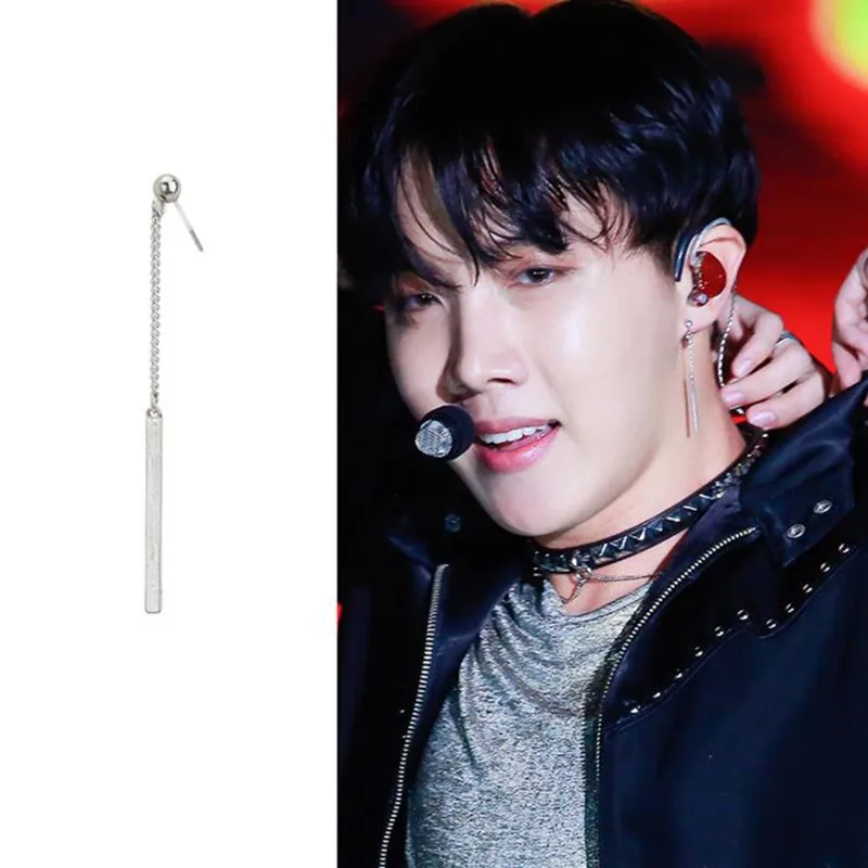 1 pcs Fashion Jewelry Korean Bangtan Boys Album V DNA Geometric Stud Earrings For Women Brincos Vintage Long Men Earrings
1 pcs Fashion Jewelry Korean Bangtan Boys Album V DNA Geometric Stud Earrings For Women Brincos Vintage Long Men Earrings