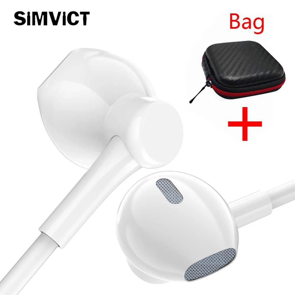 SIMVICT Earphone Universal 3.5mm In-Ear Sport Headphones Stereo Earbuds With Mic For Cell Mobile Phone MP3 MP4 Music DJ Headset
SIMVICT Earphone Universal 3.5mm In-Ear Sport Headphones Stereo Earbuds With Mic For Cell Mobile Phone MP3 MP4 Music DJ Headset