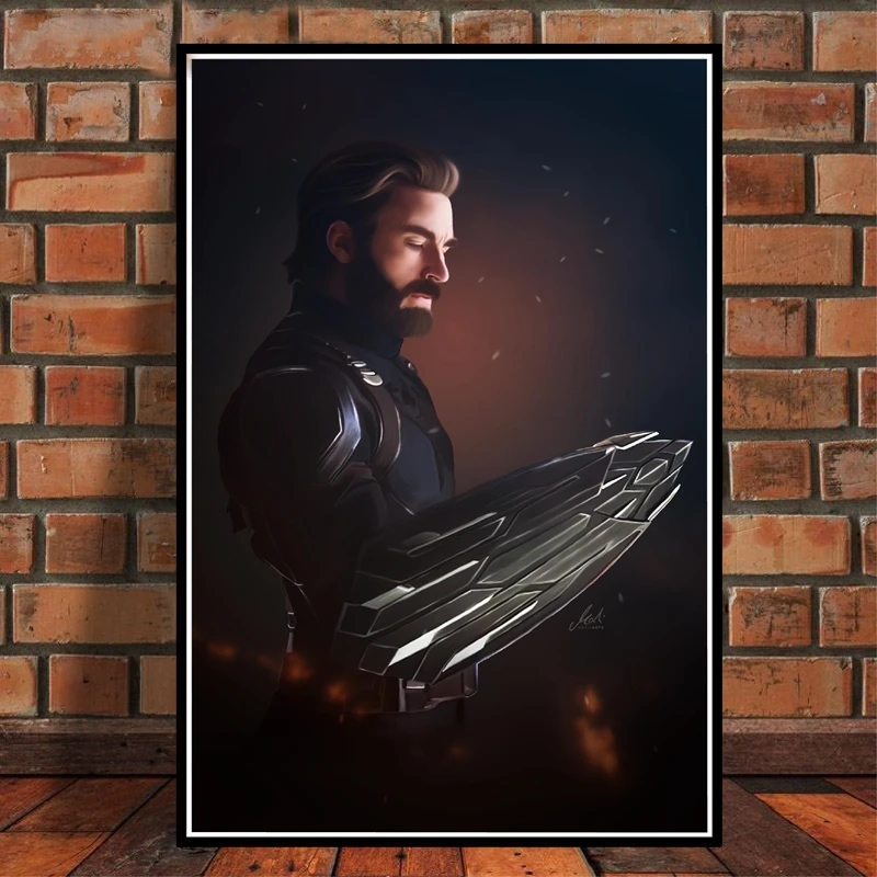 Avengers Prints Painting Home Decor
