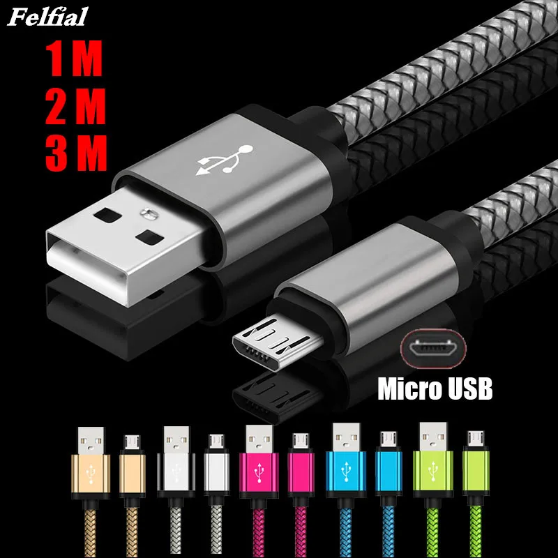 Micro USB Fast Charger Data Sync Transfer Strong Braided knitted Cable For Samsung S7 S6 For xiaomi Redmi 7 6 For huawei Cable
Micro USB Fast Charger Data Sync Transfer Strong Braided knitted Cable For Samsung S7 S6 For xiaomi Redmi 7 6 For huawei Cable
