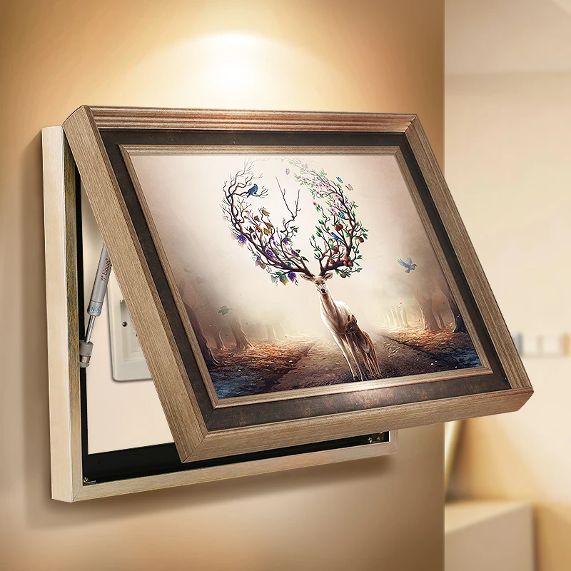 American Meter Box Decorative Painting Hydraulic Distribution Box Living Room Hanging Shelter Electric Switch Box Decoration
American Meter Box Decorative Painting Hydraulic Distribution Box Living Room Hanging Shelter Electric Switch Box Decoration