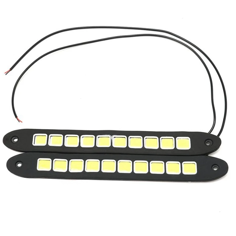 2X Car D r l Led D a y t i m e Running Light Fog Cob Strip Lights Flexible Auto Car Driving Turning Signal Lamp Waterproof 12V
2X Car D r l Led D a y t i m e Running Light Fog Cob Strip Lights Flexible Auto Car Driving Turning Signal Lamp Waterproof 12V