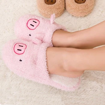 New Winter Women's Slipper Home Shoes For Women Chinelos Pantufas Adulto Fashion Lovely Bear Pig Indoor House Slippers With Fur
New Winter Women's Slipper Home Shoes For Women Chinelos Pantufas Adulto Fashion Lovely Bear Pig Indoor House Slippers With Fur