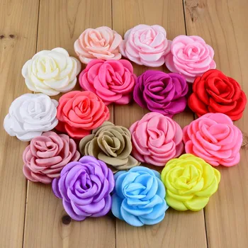 30pcs/Lot 5CM Multicolors Soft Fabric Rose Flowers Floral for Headband Corsage Wedding Dress Embellishment
30pcs/Lot 5CM Multicolors Soft Fabric Rose Flowers Floral for Headband Corsage Wedding Dress Embellishment