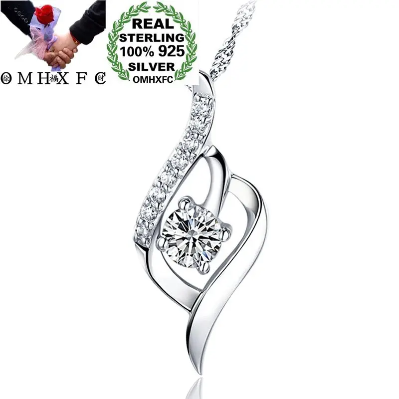OMHXFC Wholesale European Fashion Woman Girl Birthday Wedding Geometric AAA Zircon 100% S925 Sterling Silver Pendant Charm PD75
OMHXFC Wholesale European Fashion Woman Girl Birthday Wedding Geometric AAA Zircon 100% S925 Sterling Silver Pendant Charm PD75