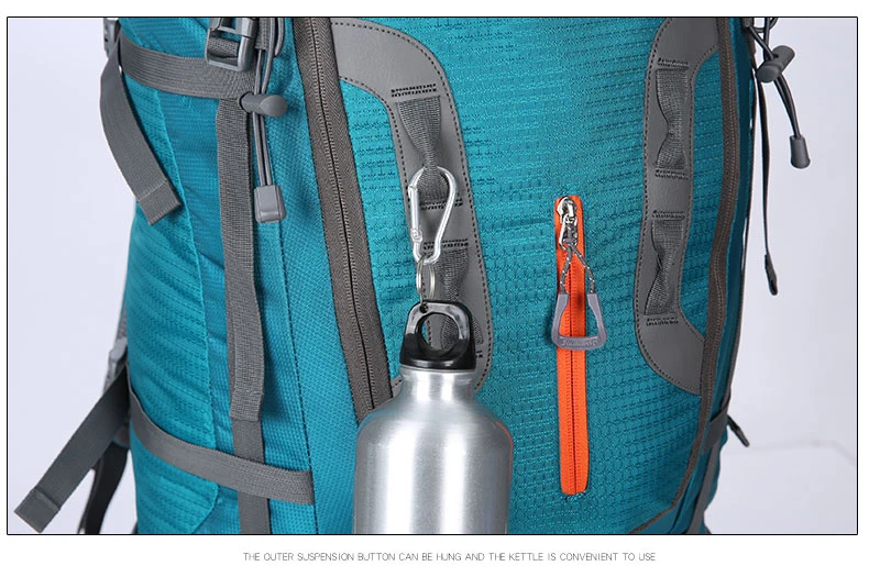 80L Camping Hiking Backpacks Big Outdoor Bag Backpack Nylon superlight Sport Travel Bag Aluminum alloy support 1.65kg Sadoun.com