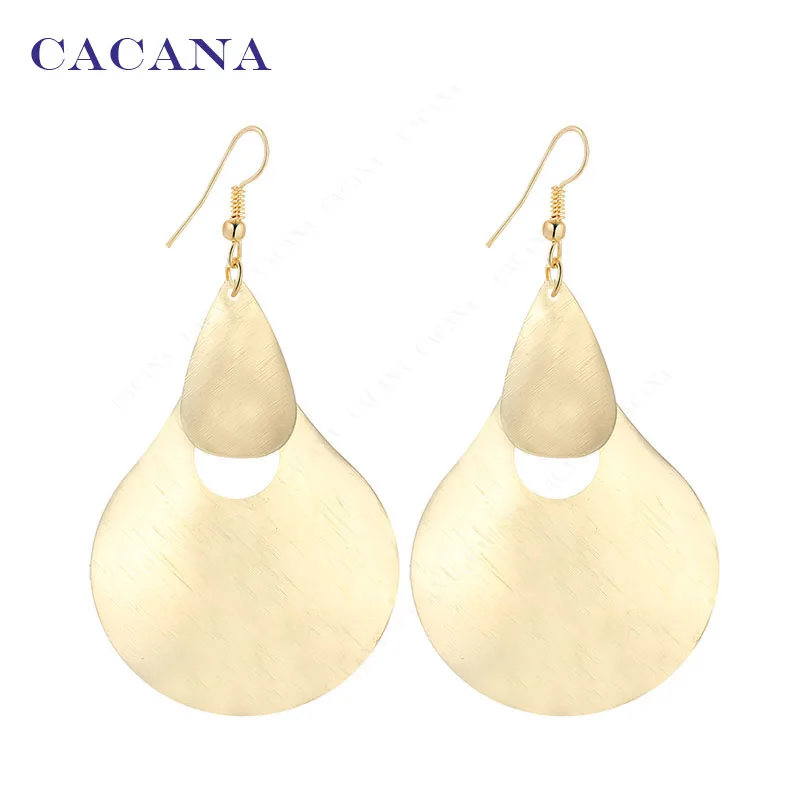 CACANA Dangle Long Earrings For Women Big Water Drop Shape Simply Fashion Bijouterie Hot Sale No.A289 A290
CACANA Dangle Long Earrings For Women Big Water Drop Shape Simply Fashion Bijouterie Hot Sale No.A289 A290