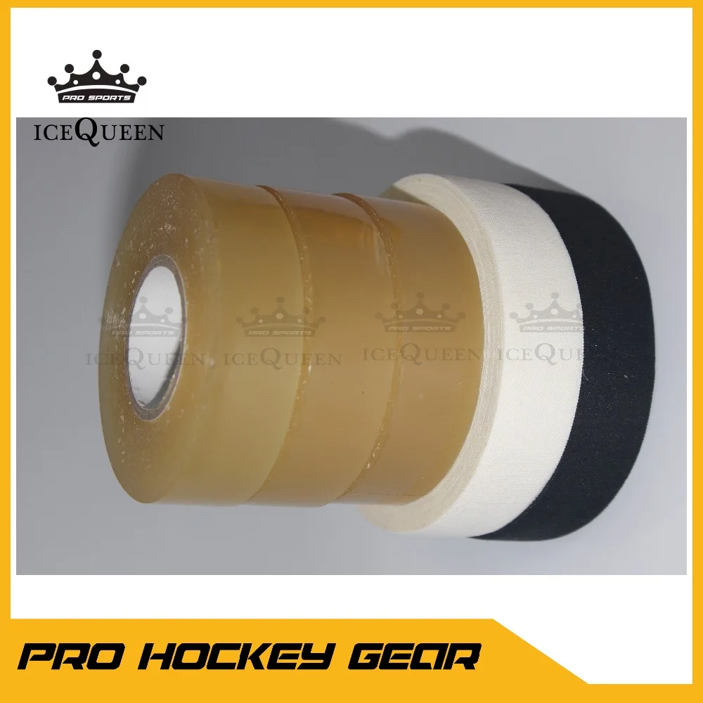 Combo Pack Tape Hockey Tape 5 rolls 3+1+1 - One Black, One White and Three Clear Tapes
Combo Pack Tape Hockey Tape 5 rolls 3+1+1 - One Black, One White and Three Clear Tapes