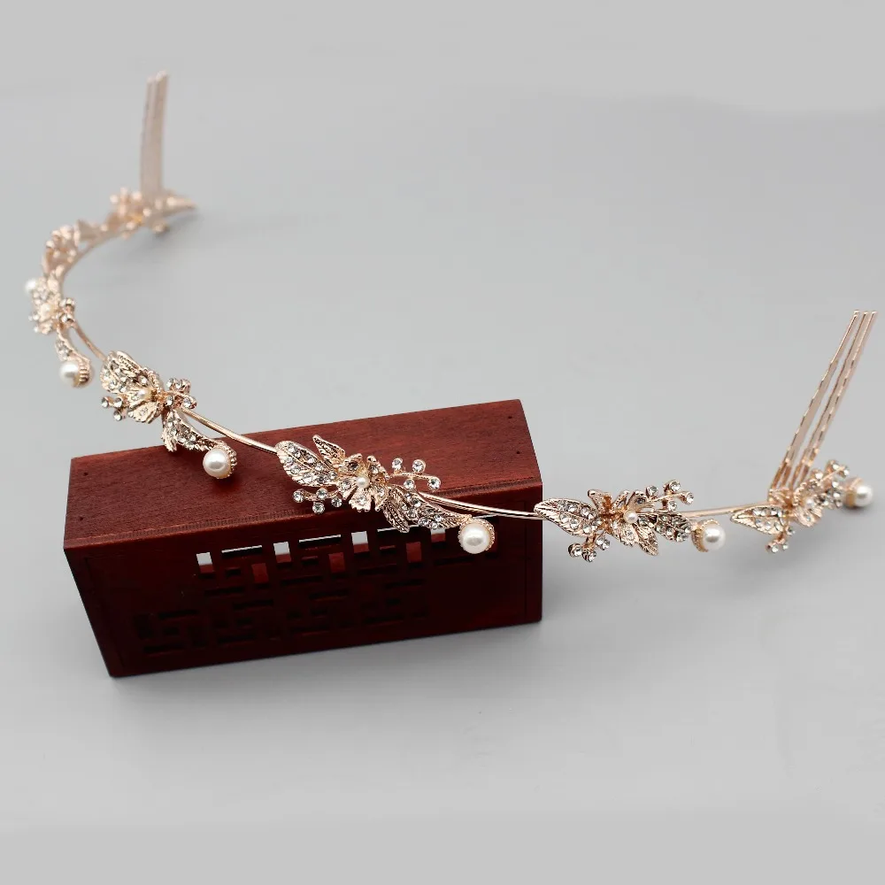 Rose Gold/Silver Crystal Bridal Vine Tiara Hair Ornaments For Girl/Women Prom Crown Headband Wedding Hair Jewelry Accessories
Rose Gold/Silver Crystal Bridal Vine Tiara Hair Ornaments For Girl/Women Prom Crown Headband Wedding Hair Jewelry Accessories