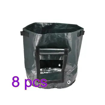 8Pcs DIY Potato Grow Planter PE Cloth Planting Container Bag Vegetable Gardening Thicken Garden Pot Planting Grow Bag for Home
8Pcs DIY Potato Grow Planter PE Cloth Planting Container Bag Vegetable Gardening Thicken Garden Pot Planting Grow Bag for Home