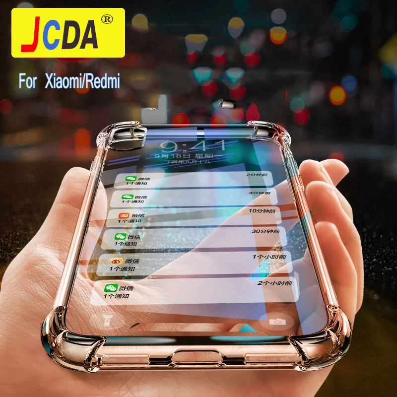 JCDA Case Xiaomi Mi 8 Lite Cover Redmi Note 6 Pro S2 Y2 Shockproof TPU Soft Silicone Clear Transparent Cases Note 7 5 Mi9 Prime
JCDA Case Xiaomi Mi 8 Lite Cover Redmi Note 6 Pro S2 Y2 Shockproof TPU Soft Silicone Clear Transparent Cases Note 7 5 Mi9 Prime