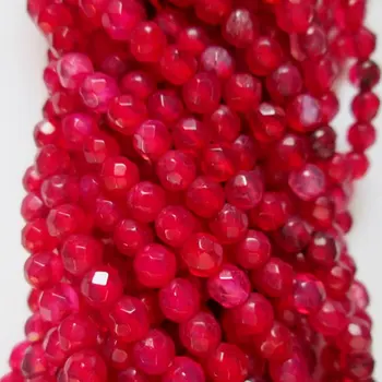 4 mm Faceted Agate beads - Round 4 mm Gemstone Beads - Full Strand 16", 92 beads item14
4 mm Faceted Agate beads - Round 4 mm Gemstone Beads - Full Strand 16", 92 beads item14