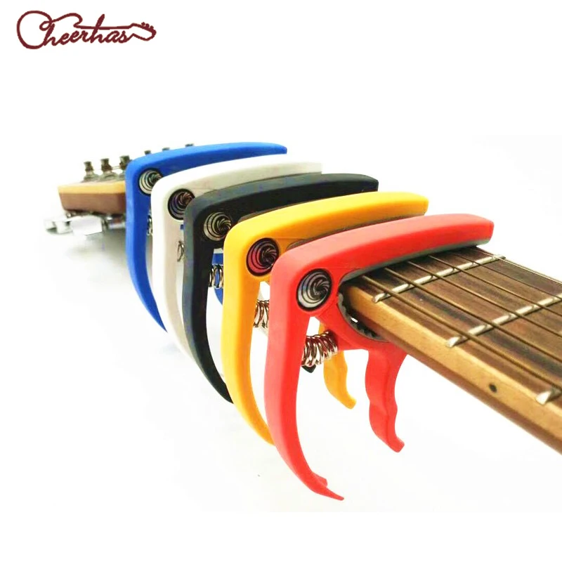 CHEERHAS Plastic Guitar Capo for 6 String Acoustic Classic Electric Guitar part accessory
CHEERHAS Plastic Guitar Capo for 6 String Acoustic Classic Electric Guitar part accessory